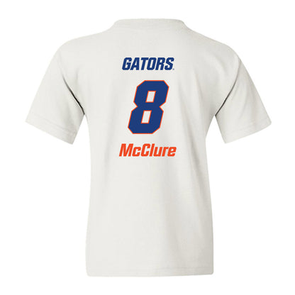 Florida - NCAA Women's Soccer : Charlotte McClure - Replica Shersey Youth T-Shirt-1