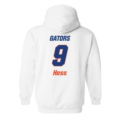 Florida - NCAA Women's Soccer : Addy Hess - Replica Shersey Hooded Sweatshirt-1