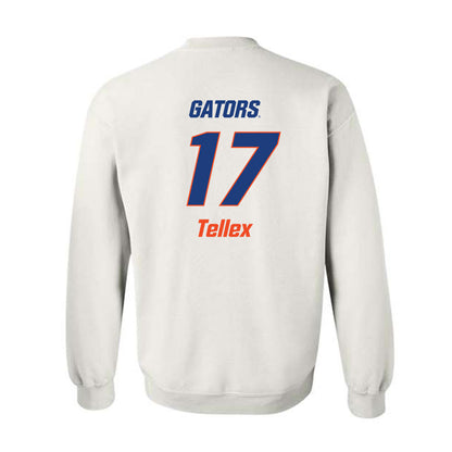 Florida - NCAA Women's Soccer : Delaney Tellex - Replica Shersey Crewneck Sweatshirt