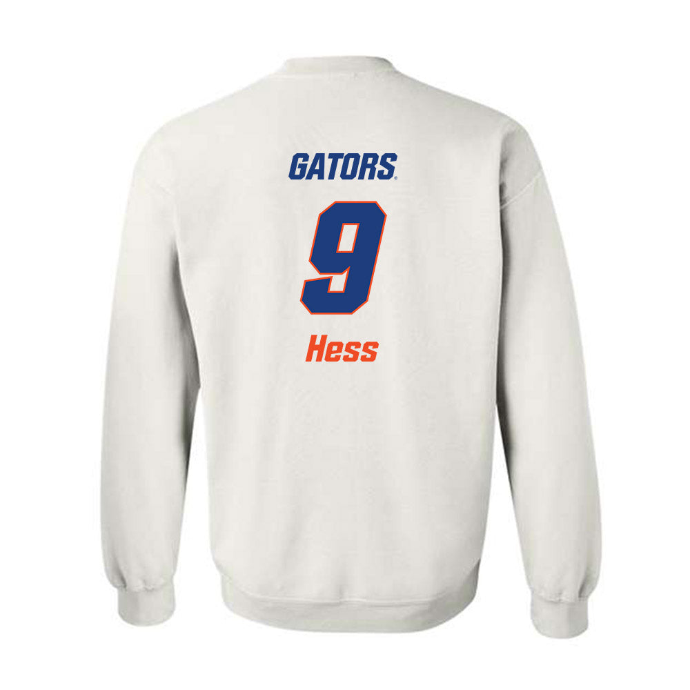 Florida - NCAA Women's Soccer : Addy Hess - Replica Shersey Crewneck Sweatshirt-1