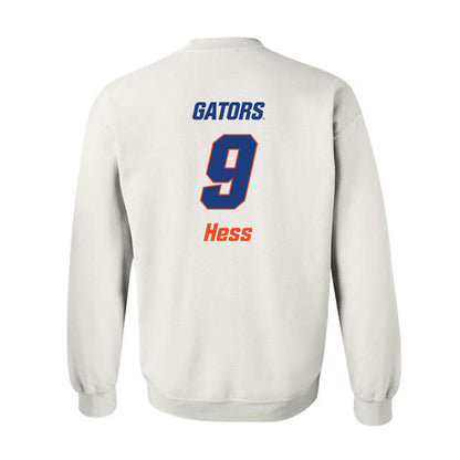 Florida - NCAA Women's Soccer : Addy Hess - Replica Shersey Crewneck Sweatshirt-1