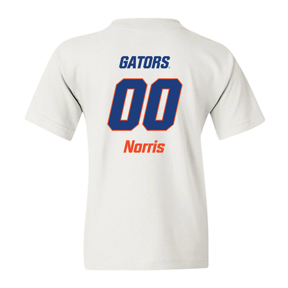 Florida - NCAA Women's Soccer : Nylah Norris - Replica Shersey Youth T-Shirt-1