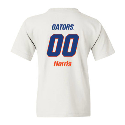Florida - NCAA Women's Soccer : Nylah Norris - Replica Shersey Youth T-Shirt-1