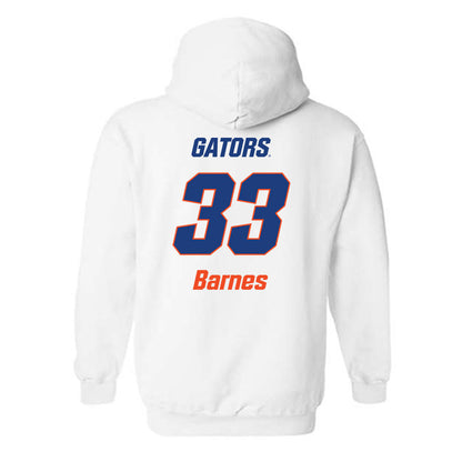 Florida - NCAA Women's Soccer : Skye Barnes - Replica Shersey Hooded Sweatshirt