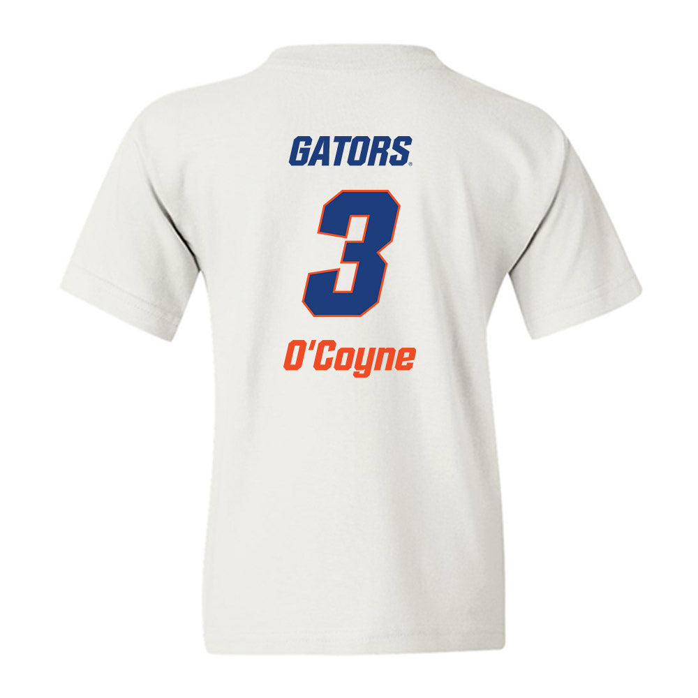 Florida - NCAA Women's Soccer : Tatum O'Coyne - Replica Shersey Youth T-Shirt-1