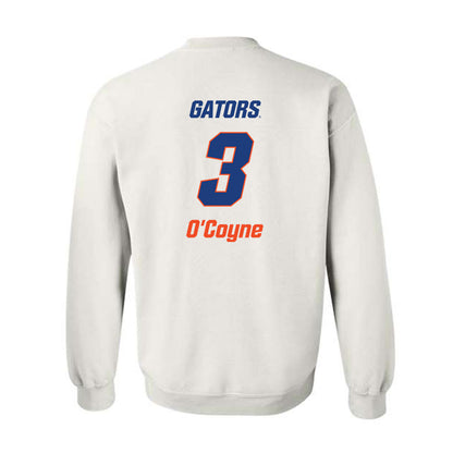 Florida - NCAA Women's Soccer : Tatum O'Coyne - Replica Shersey Crewneck Sweatshirt-1