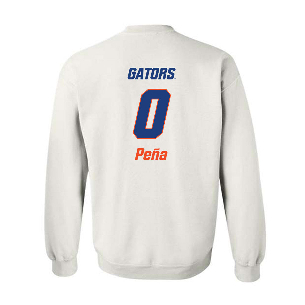 Florida - NCAA Women's Soccer : Paloma Peña - Replica Shersey Crewneck Sweatshirt-1