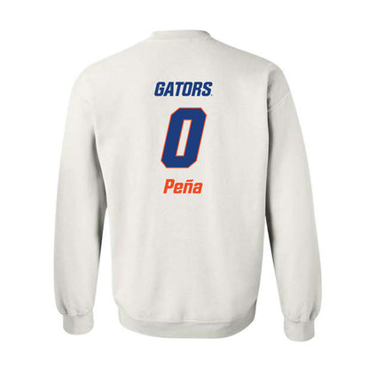 Florida - NCAA Women's Soccer : Paloma Peña - Replica Shersey Crewneck Sweatshirt-1