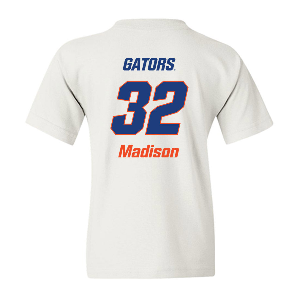 Florida - NCAA Women's Soccer : Victoria Madison - Replica Shersey Youth T-Shirt-1
