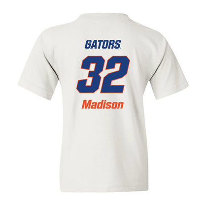 Florida - NCAA Women's Soccer : Victoria Madison - Replica Shersey Youth T-Shirt-1