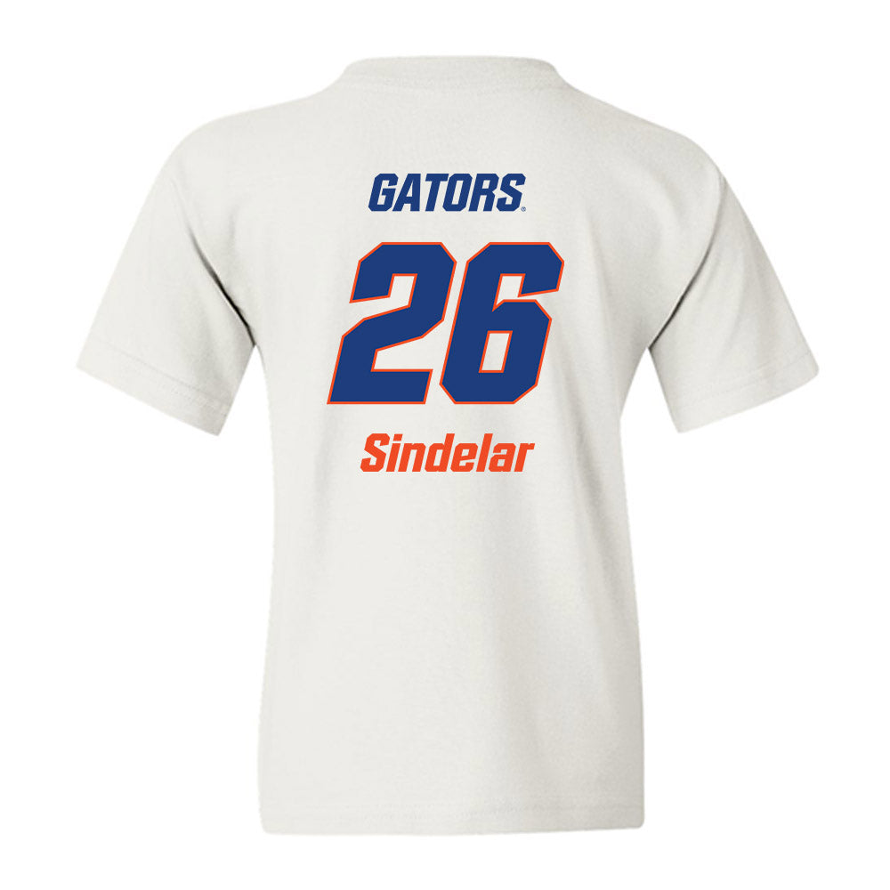 Florida - NCAA Women's Soccer : Sophia Sindelar - Replica Shersey Youth T-Shirt-1