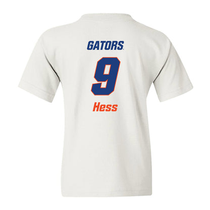 Florida - NCAA Women's Soccer : Addison Hess - Replica Shersey Youth T-Shirt-1