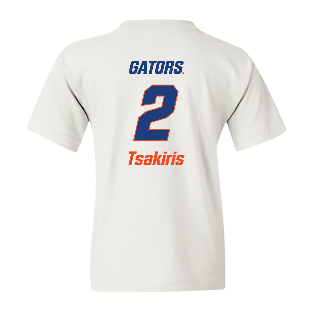 Florida - NCAA Women's Soccer : Kai Tsakiris - Replica Shersey Youth T-Shirt-1