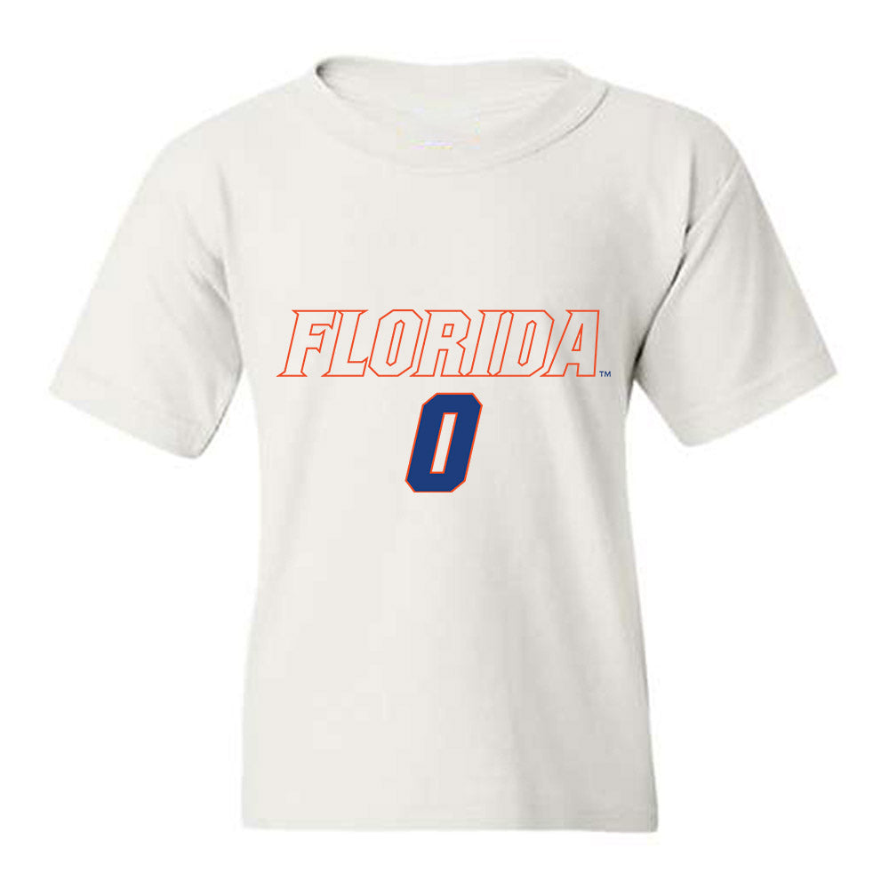 Florida - NCAA Women's Soccer : Paloma Peña - Replica Shersey Youth T-Shirt-0