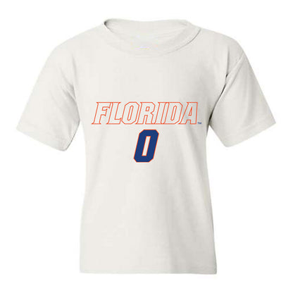 Florida - NCAA Women's Soccer : Paloma Peña - Replica Shersey Youth T-Shirt-0