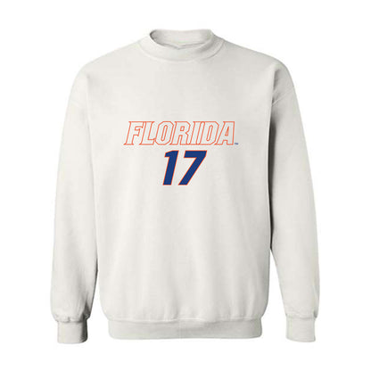 Florida - NCAA Women's Soccer : Delaney Tellex - Replica Shersey Crewneck Sweatshirt