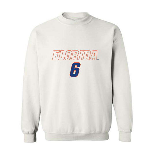 Florida - NCAA Women's Soccer : Avery Upton - Replica Shersey Crewneck Sweatshirt