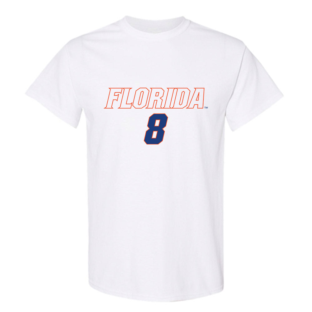 Florida - NCAA Women's Soccer : Charlotte McClure - Replica Shersey T-Shirt-0