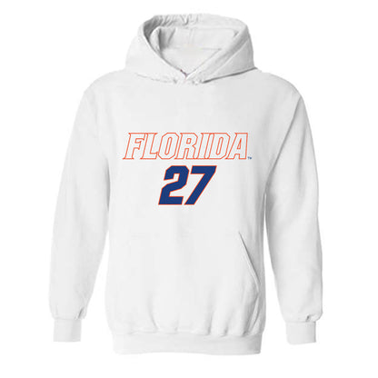 Florida - NCAA Women's Soccer : Norah Abbott - Replica Shersey Hooded Sweatshirt