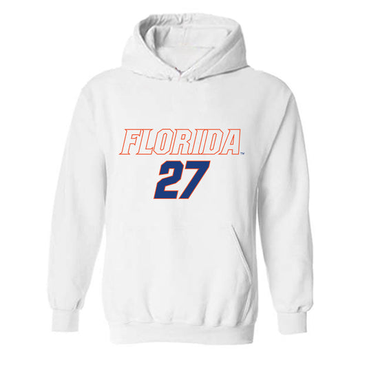 Florida - NCAA Women's Soccer : Norah Abbott - Replica Shersey Hooded Sweatshirt