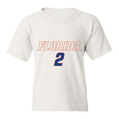 Florida - NCAA Women's Soccer : Kai Tsakiris - Replica Shersey Youth T-Shirt-0