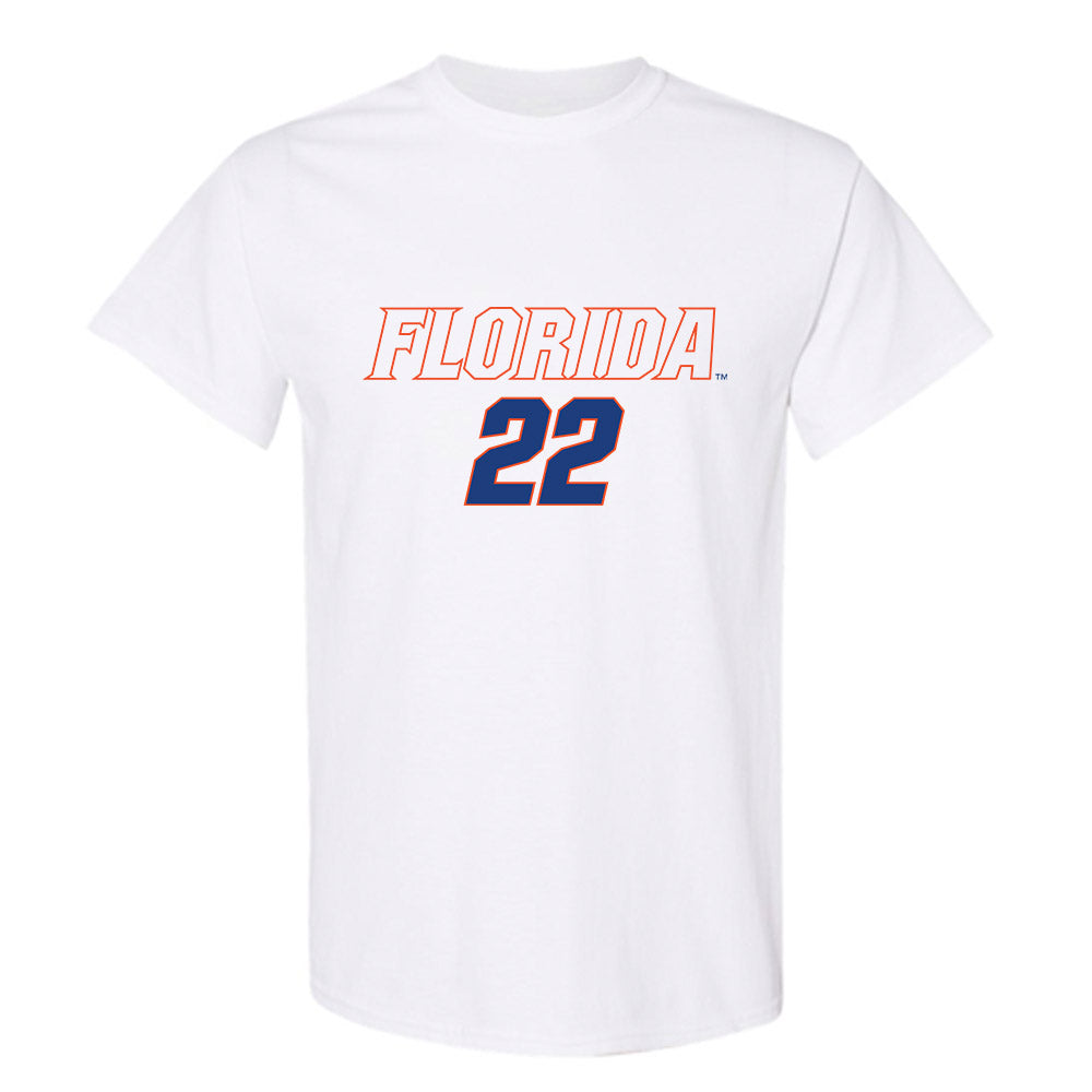 Florida - NCAA Women's Soccer : Abigail Gemma - Replica Shersey T-Shirt-0