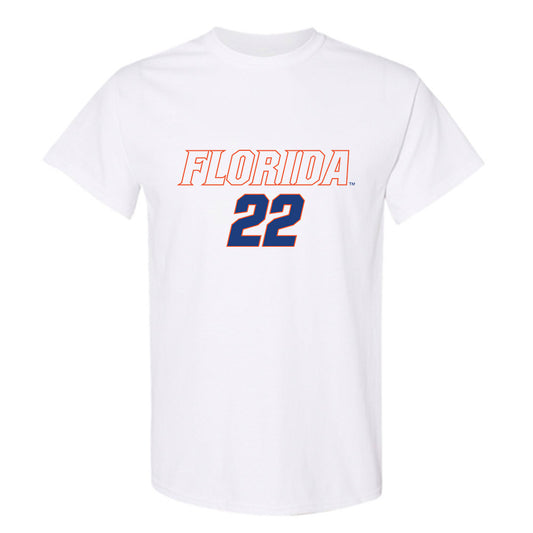 Florida - NCAA Women's Soccer : Abigail Gemma - Replica Shersey T-Shirt-0