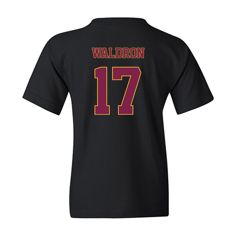 Arizona State - NCAA Men's Ice Hockey : Johnny Waldron - Classic Fashion Shersey Youth T-Shirt-1