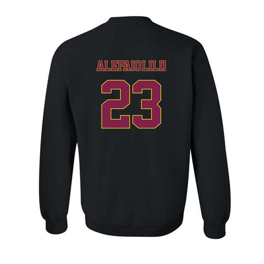 Arizona State - NCAA Football : Benjamin Alefaio-Lilii - Classic Fashion Shersey Crewneck Sweatshirt-1