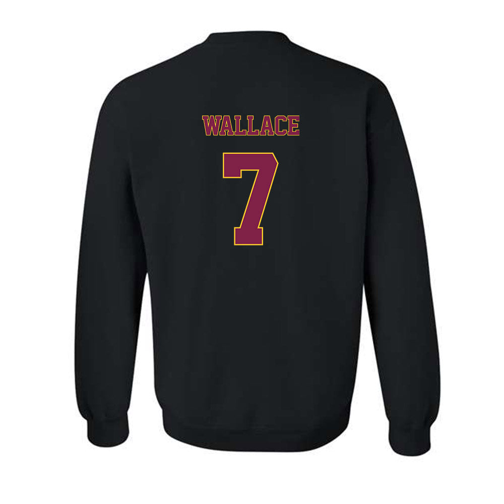 Arizona State - NCAA Men's Basketball : Vijay Wallace - Classic Fashion Shersey Crewneck Sweatshirt-1