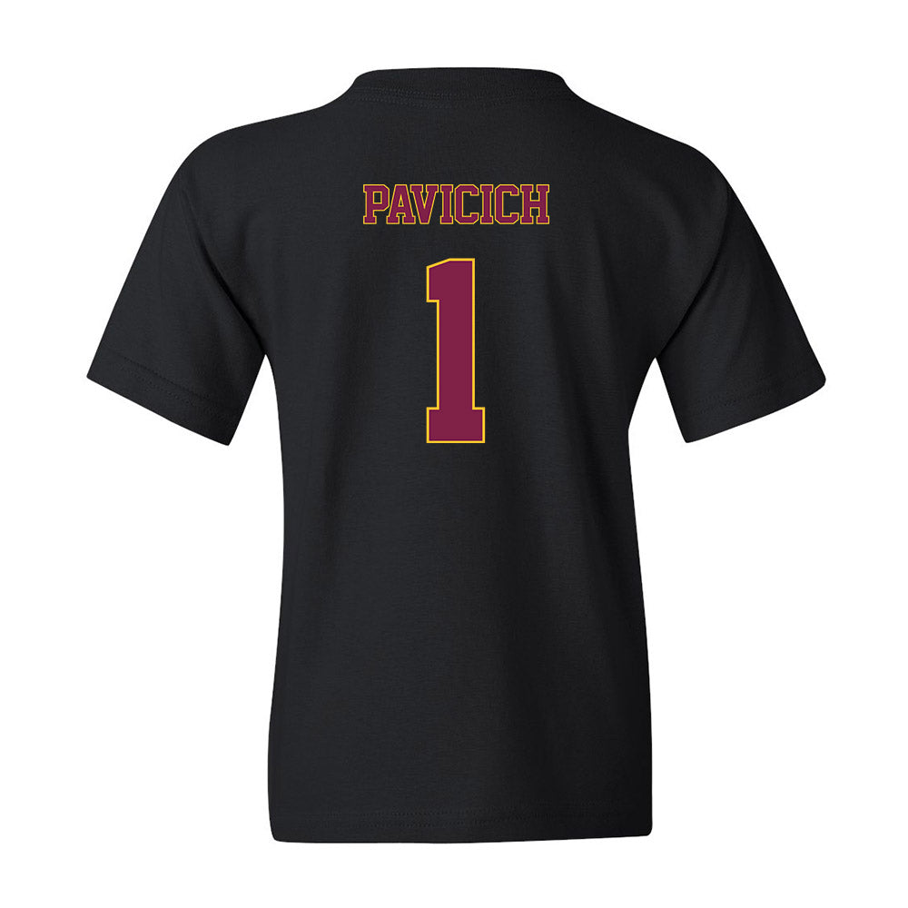 Arizona State - NCAA Men's Ice Hockey : Luke Pavicich - Classic Fashion Shersey Youth T-Shirt