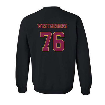 Arizona State - NCAA Football : Champ Westbrooks - Classic Fashion Shersey Crewneck Sweatshirt