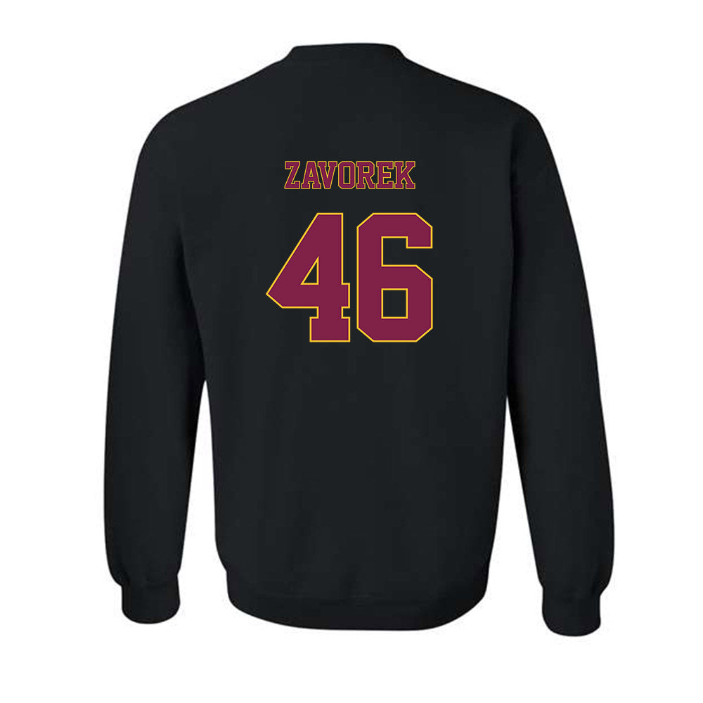 Arizona State - NCAA Baseball : Beckett Zavorek - Classic Fashion Shersey Crewneck Sweatshirt-1