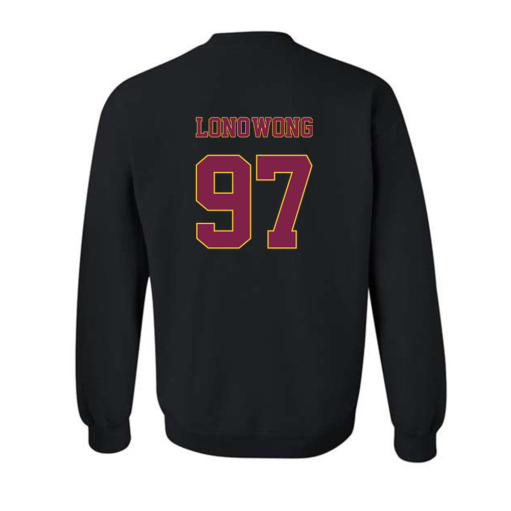 Arizona State - NCAA Football : Blazen Lono-Wong - Classic Fashion Shersey Crewneck Sweatshirt-1