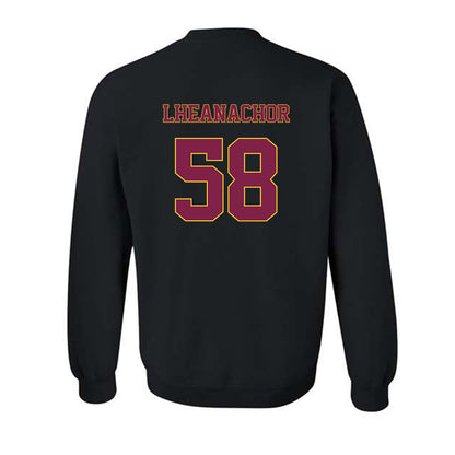 Arizona State - NCAA Football : Maxwell Lheanachor - Classic Fashion Shersey Crewneck Sweatshirt-1