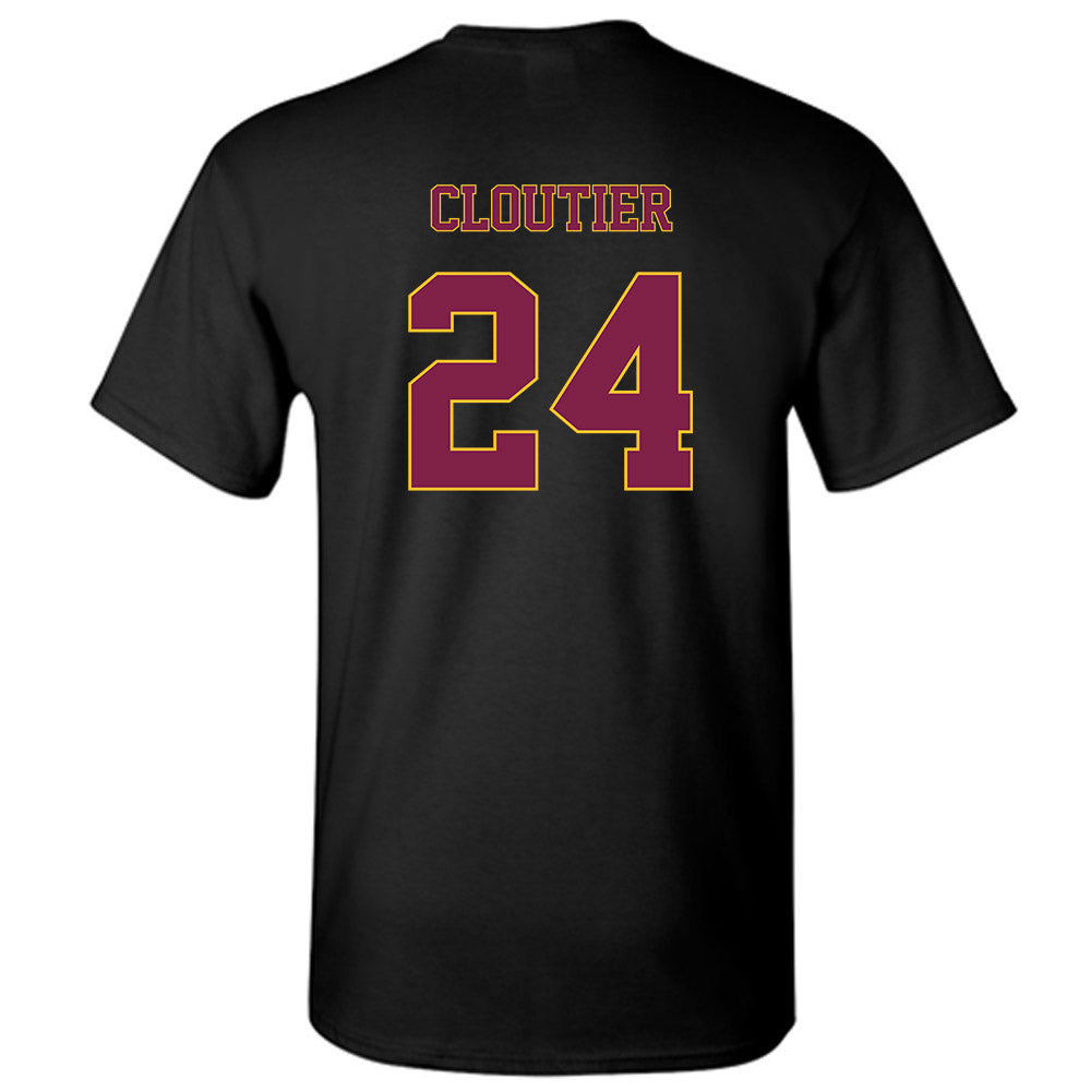 Arizona State - NCAA Men's Ice Hockey : Justin Cloutier - Classic Fashion Shersey T-Shirt-1