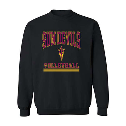 Arizona State - NCAA Women's Volleyball : Maila Ribeiro - Classic Fashion Shersey Crewneck Sweatshirt-0