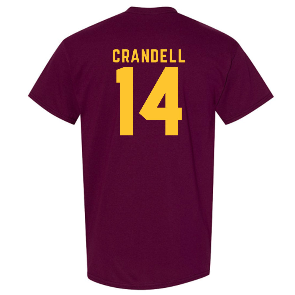 Arizona State - NCAA Men's Ice Hockey : Carmelo Crandell - Classic Shersey T-Shirt-1