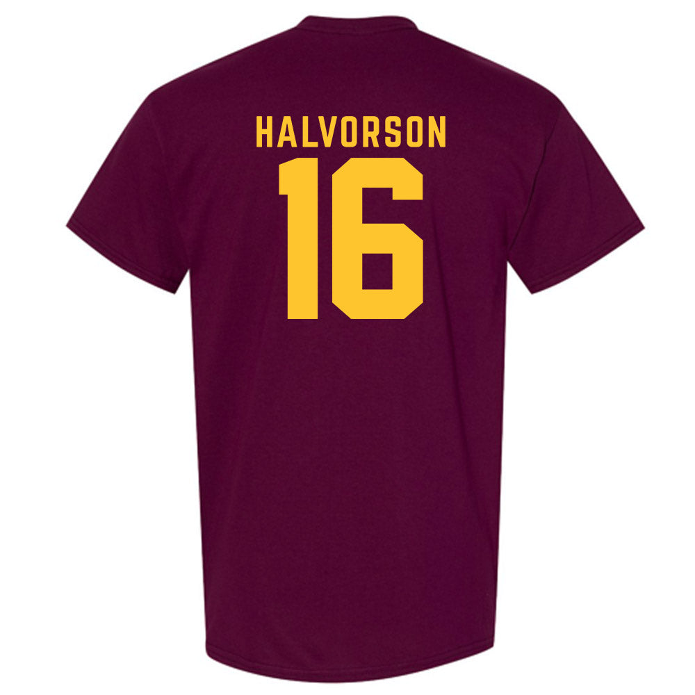 Arizona State - NCAA Baseball : Wyatt Halvorson - Classic Shersey T-Shirt-1