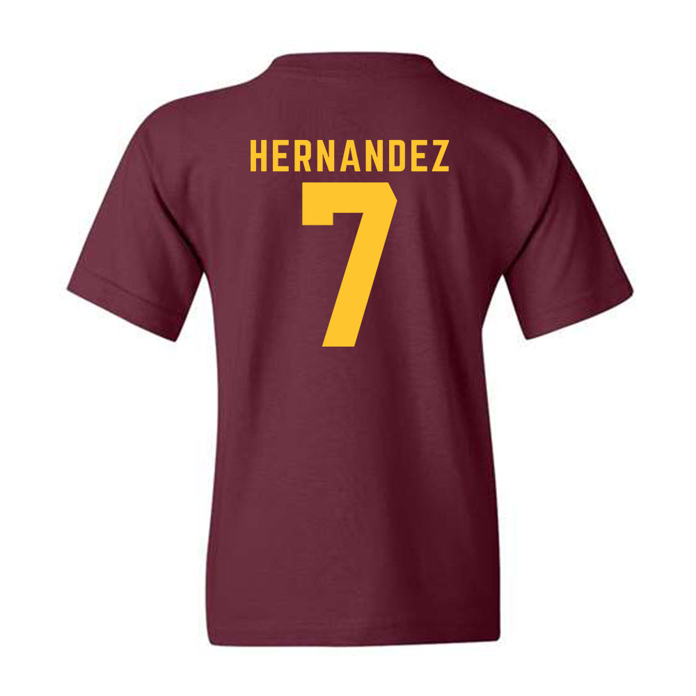 Arizona State - NCAA Baseball : Jonathon Hernandez - Classic Shersey Youth T-Shirt