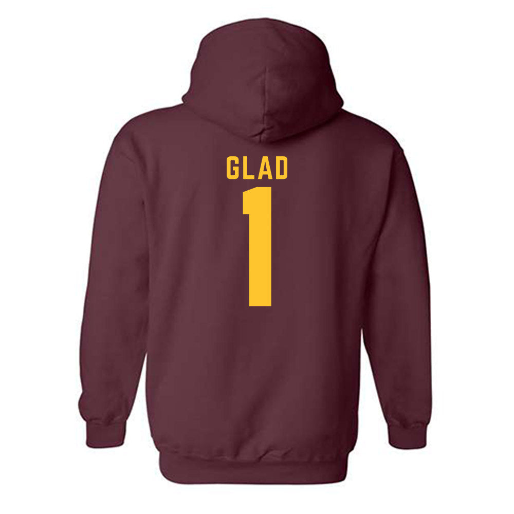 Arizona State - NCAA Women's Water Polo : Keri Glad - Classic Shersey Hooded Sweatshirt-1