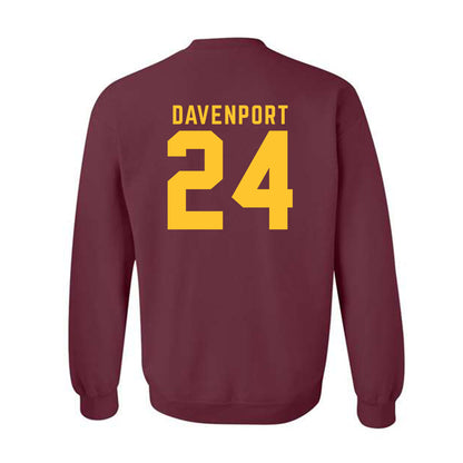 Arizona State - NCAA Women's Basketball : Deborah Davenport - Classic Shersey Crewneck Sweatshirt-1