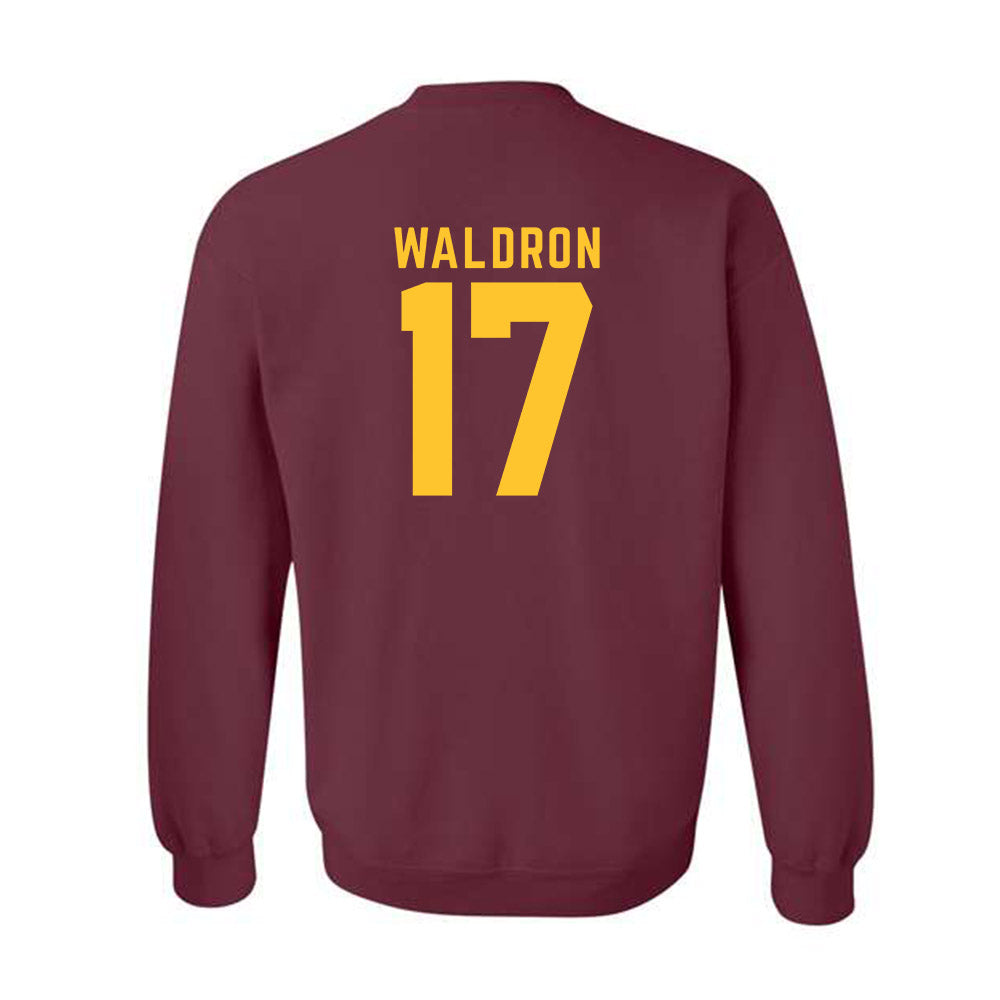 Arizona State - NCAA Men's Ice Hockey : John Waldron - Classic Shersey Crewneck Sweatshirt-1