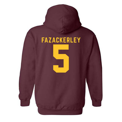 Arizona State - NCAA Women's Soccer : Lucy Fazackerley - Classic Shersey Hooded Sweatshirt-1