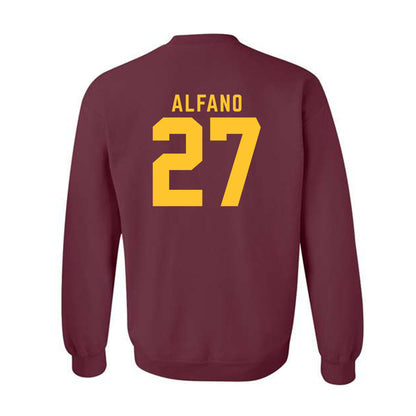 Arizona State - NCAA Men's Ice Hockey : Sam Alfano - Classic Shersey Crewneck Sweatshirt-1