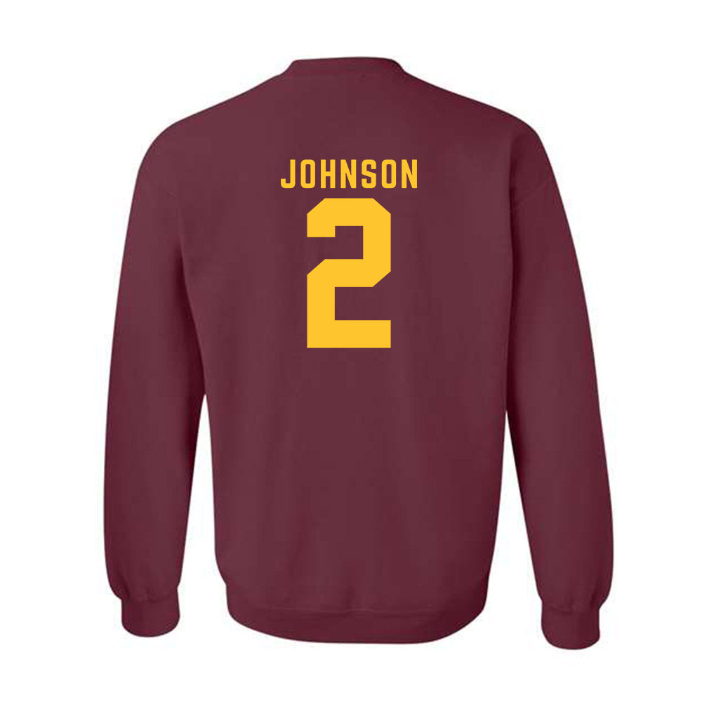 Arizona State - NCAA Men's Basketball : Anthony Johnson - Classic Shersey Crewneck Sweatshirt-1