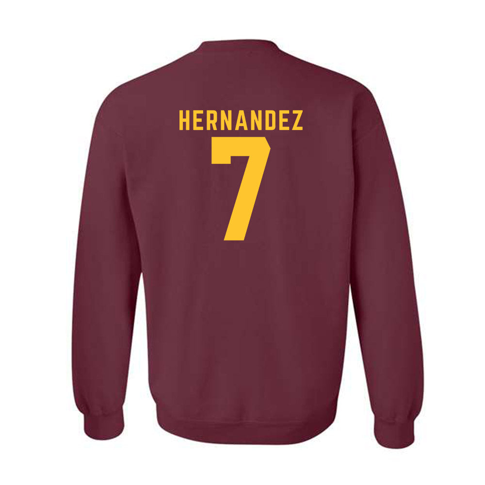 Arizona State - NCAA Baseball : Jonathon Hernandez - Classic Shersey Crewneck Sweatshirt