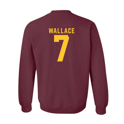 Arizona State - NCAA Men's Basketball : Vijay Wallace - Classic Shersey Crewneck Sweatshirt-1
