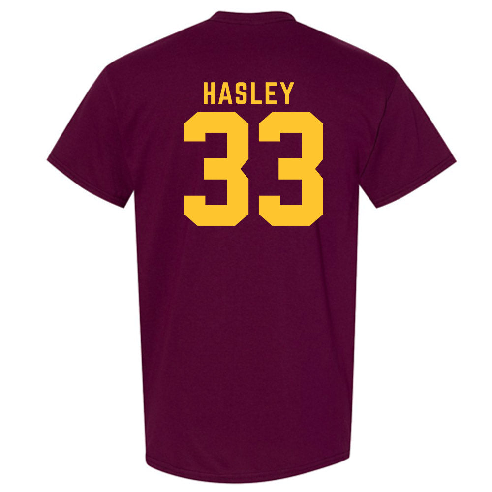 Arizona State - NCAA Men's Ice Hockey : Connor Hasley - Classic Shersey T-Shirt-1