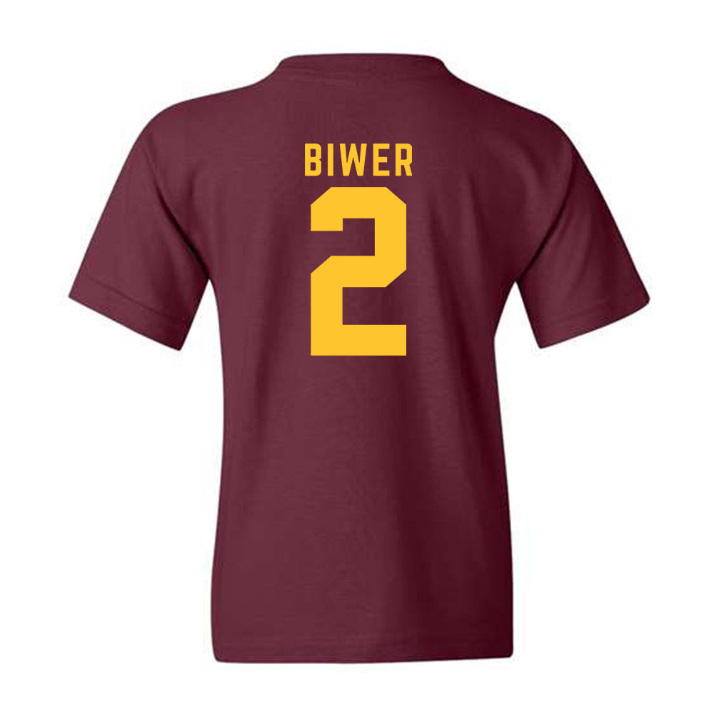 Arizona State - NCAA Women's Lacrosse : Keira Biwer - Classic Shersey Youth T-Shirt